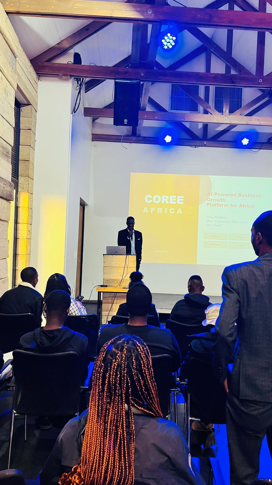 Technology keynote at the Coree Business Show